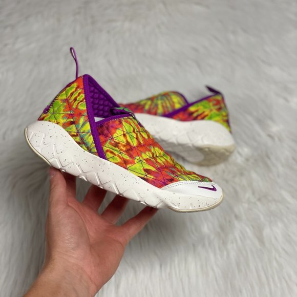 Nike ACG MOC 3.0 Tie Dye GS Kids Shoes Sz 3.5Y - Picture 1 of 8